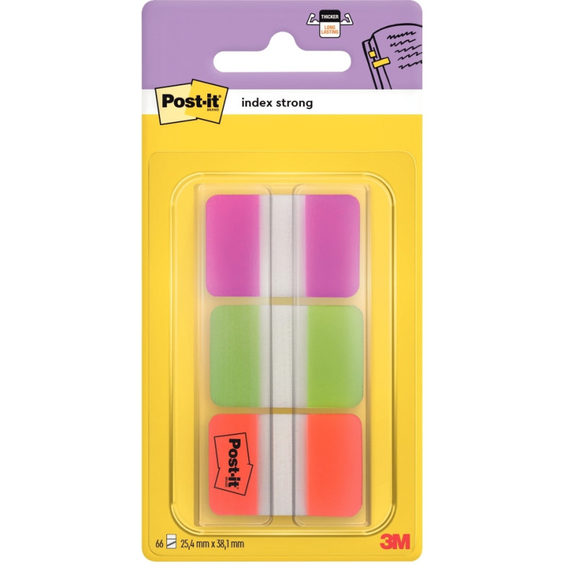 Carte de 66 index rigide standard format 25,4 x 38 mm coloris fun asso