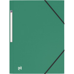 Chemise 3 rabats à élastiques MEMPHIS en polypropylène opaque 5/10ème,