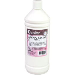 Flacon 1L de vernis colle O'color
