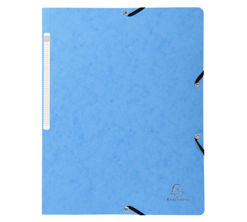Chemise à élastique sans rabat carte lustrée 400gm2 - A4