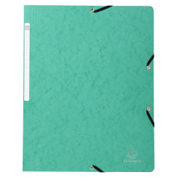 Chemise à élastique sans rabat carte lustrée 400gm2 - A4