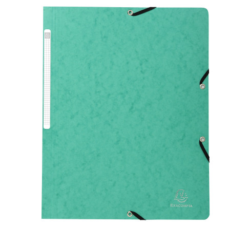 Chemise à élastique sans rabat carte lustrée 400gm2 - A4