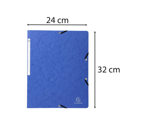 Chemise à élastique sans rabat carte lustrée 355gm2 - A4