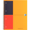 Cahier à reliure intégrale FILINGBOOK format A4+ ligné 6 mm, 200 pages