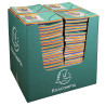 Lot Promo 10 Chemises à élastiques 3 rabats carte marbrée recyclée 355g/m2 - A4