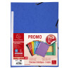 Lot Promo 10 Chemises à élastiques 3 rabats carte marbrée recyclée 355g/m2 - A4