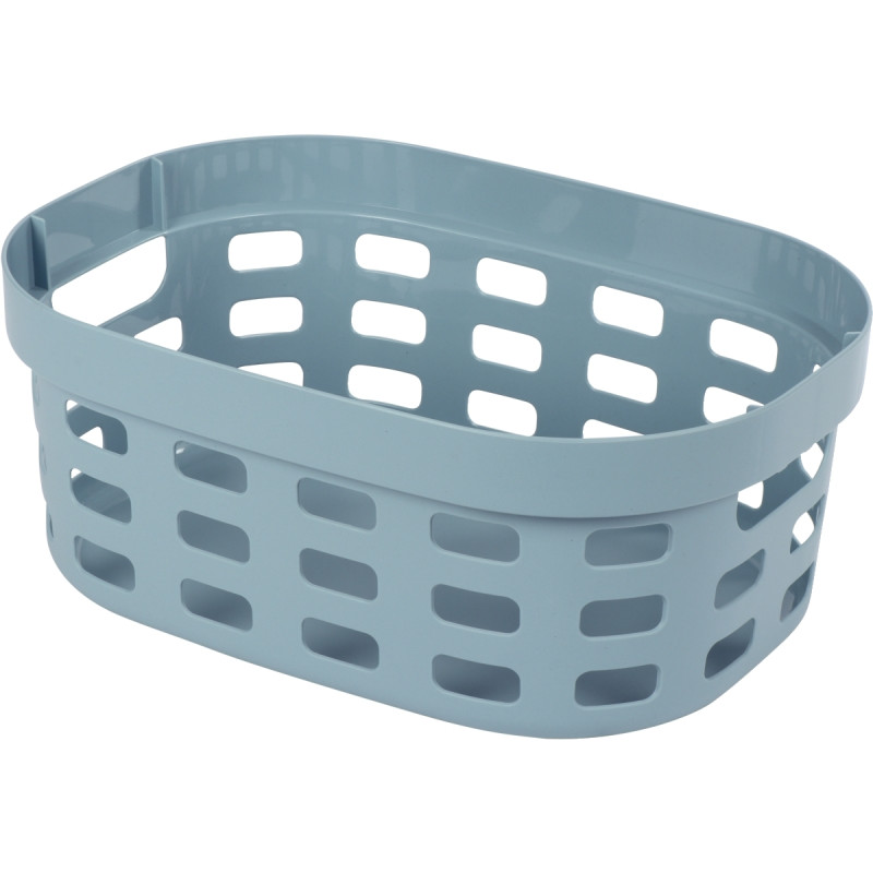 Corbeille de rangement SIGMA 15L bleue