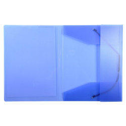 Chemise à élastiques 3 rabats polypropylène translucide Krea Cover - A4