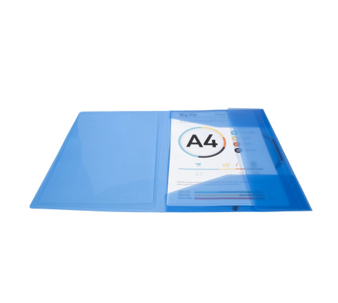 Chemise à élastiques 3 rabats polypropylène translucide Krea Cover - A4