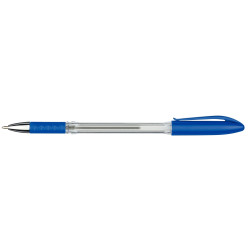 Boîte de 50 stylos bille softgrip pointe moyenne bleus