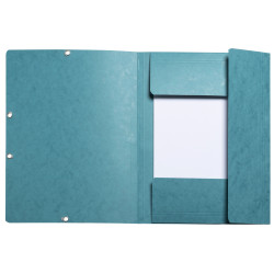 Chemise à élastiques 3 rabats carte lustrée 400g/m2 Skandi