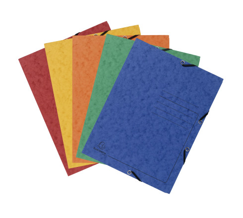 Chemises à élastiques imprimées - pochettes 3 rabats