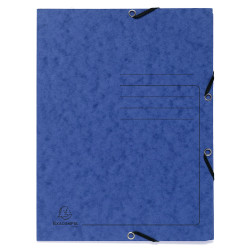 Chemises à élastiques imprimées - pochettes 3 rabats