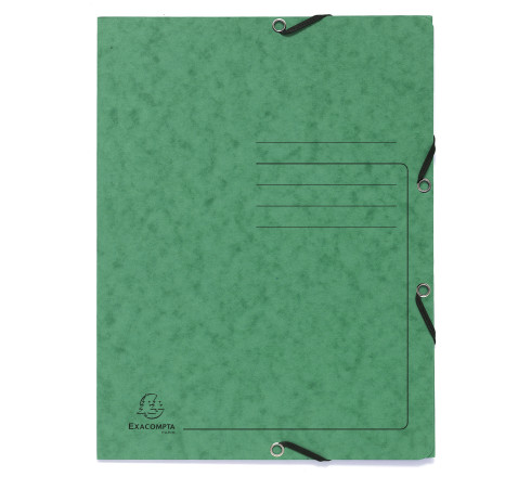 Chemises à élastiques imprimées - pochettes 3 rabats