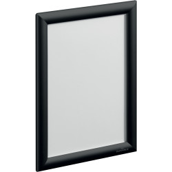 Cadre d'affichage clipsable A4 noir