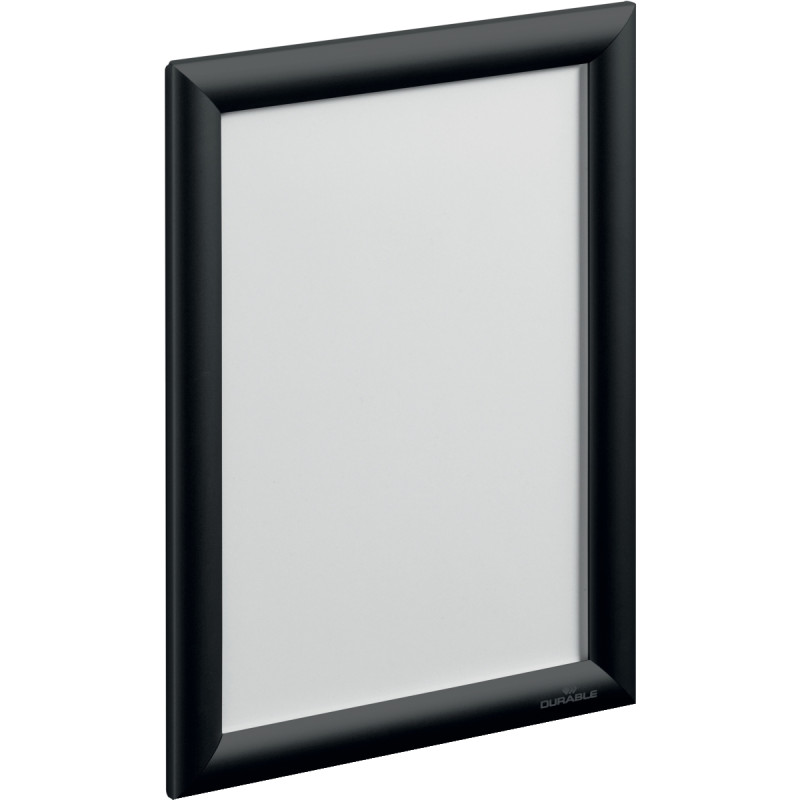 Cadre d'affichage clipsable A4 noir