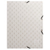 Chemise à élastiques 3 rabats carte lustrée 400g/m2 Néo Déco