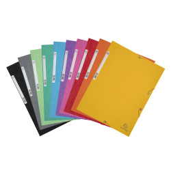 Chemises à élastiques carte lustrée 3 rabats