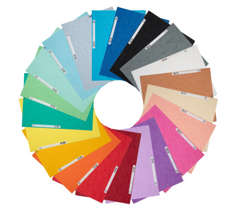 Chemises à élastiques carte lustrée 3 rabats