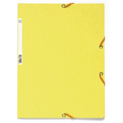 Chemise 3 rabats à élastiques carte lustrée 400g/m2 ® - A4