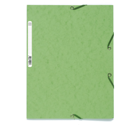 Chemise 3 rabats à élastiques carte lustrée 400g/m2 ® - A4