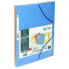 Chemise 3 rabats à élastiques carte lustrée 400g/m2 ® - A4