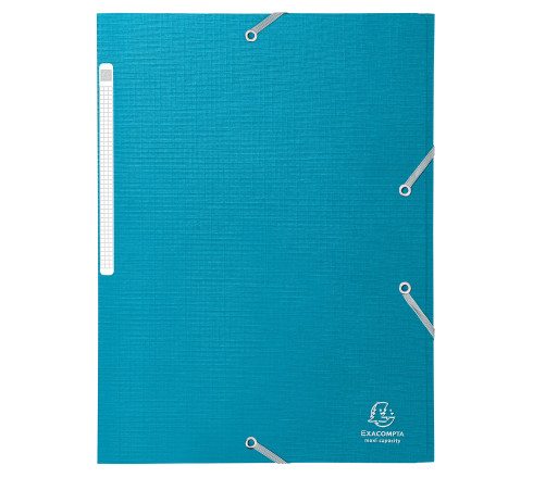 Chemises à élastiques à rabats Maxi Capacity carte enduite Teksto - A4