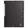 Chemises à élastiques carte lustrée 3 rabats monobloc