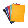 Chemises à élastiques carte lustrée 3 rabats monobloc