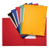 Chemises à élastiques carte lustrée 3 rabats monobloc