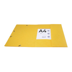 Chemises à élastiques carte lustrée 3 rabats monobloc