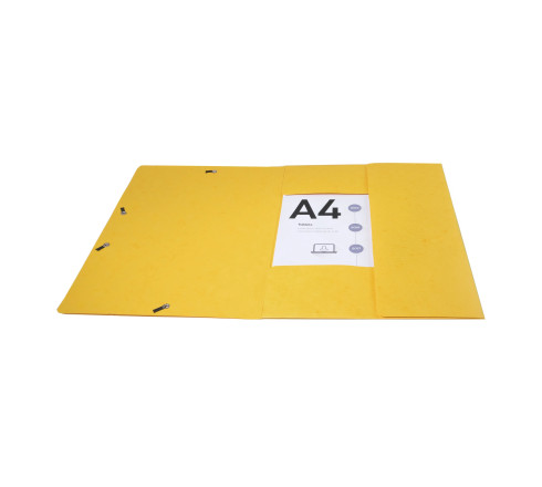 Chemises à élastiques carte lustrée 3 rabats monobloc