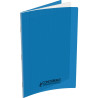 Piqûre 96 pages CONQUERANT, A4, seyès, couv PP bleu