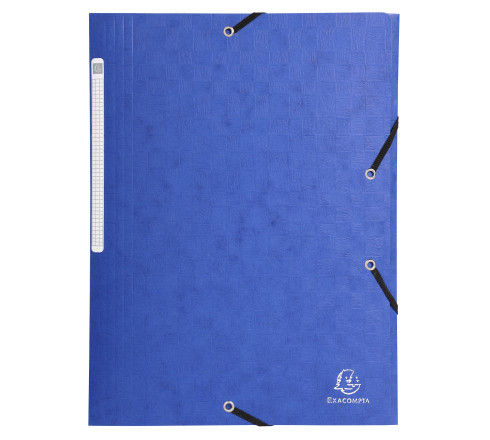 Chemise 3 rabats à élastiques Maxi Capacity carte lustrée 600g/m2 Scotten ®- A4