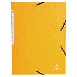 Chemise 3 rabats à élastiques Maxi Capacity carte lustrée 600g/m2 Scotten ®- A4