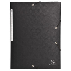 Chemise 3 rabats à élastiques Maxi Capacity carte lustrée 600g/m2 Scotten ®- A4