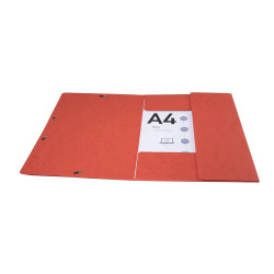 Chemise 3 rabats à élastiques Maxi Capacity carte lustrée 600g/m2 Scotten ®- A4