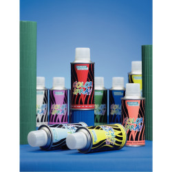 Carton de 10 aérosols de peinture 150 ml avec solvant