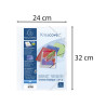 Chemise à élastiques 3 rabats polypropylène opaque Krea Cover - A4