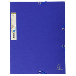 Chemise 3 rabats à élastique carte recyclée 380g/m2 Forever - A4