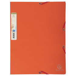 Chemise 3 rabats à élastique carte recyclée 380g/m2 Forever - A4