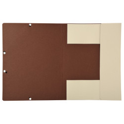 Chemise 3 rabats à élastique carte recyclée 380g/m2 Forever - A4