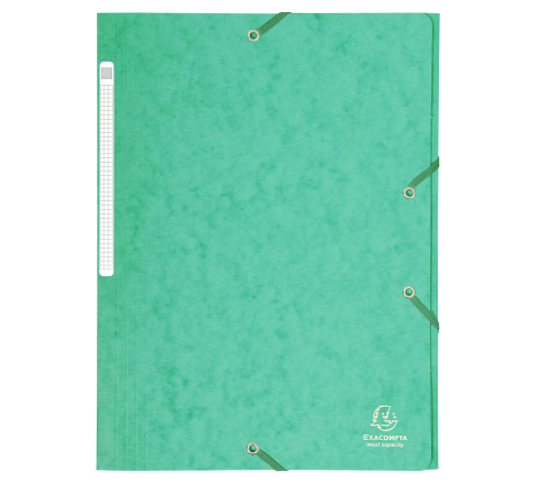 Chemise à élastiques Maxi capacity carte lustrée 425gm2 - A4