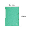 Chemise à élastiques Maxi capacity carte lustrée 425gm2 - A4