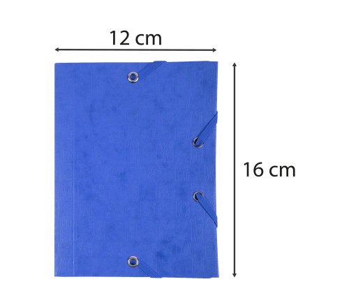 Chemise à élastique 3 rabats Scotten 425g/m2 - Pocket 12x16cm
