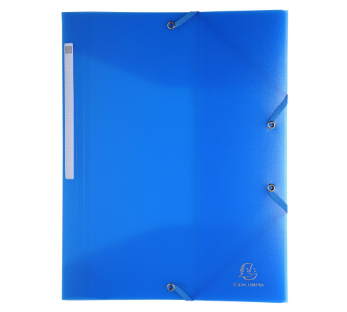 Chemise à élastique 3 rabats Polypropylène Chromaline - format pocket 12x16cm