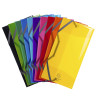 Chemise 3 rabats à élastiques polypropylène 5/10e IDERAMA PP - 23.5x12cm