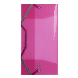 Chemise 3 rabats à élastiques polypropylène 5/10e IDERAMA PP - 23.5x12cm