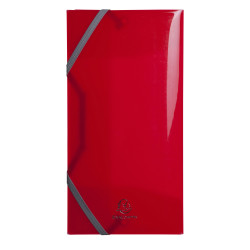 Chemise 3 rabats à élastiques polypropylène 5/10e IDERAMA PP - 23.5x12cm