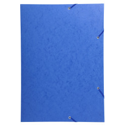 Chemise à élastique 3 rabats carte lustrée 600gm2 - A3